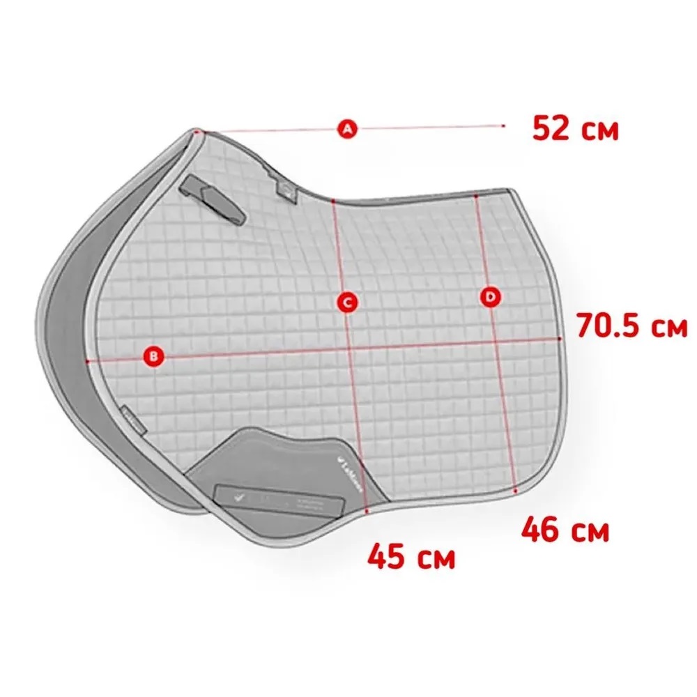Конкурный вальтрап Loire Classic + ушки LeMieux