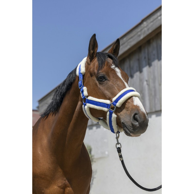 Недоуздок с мехом Ekkia