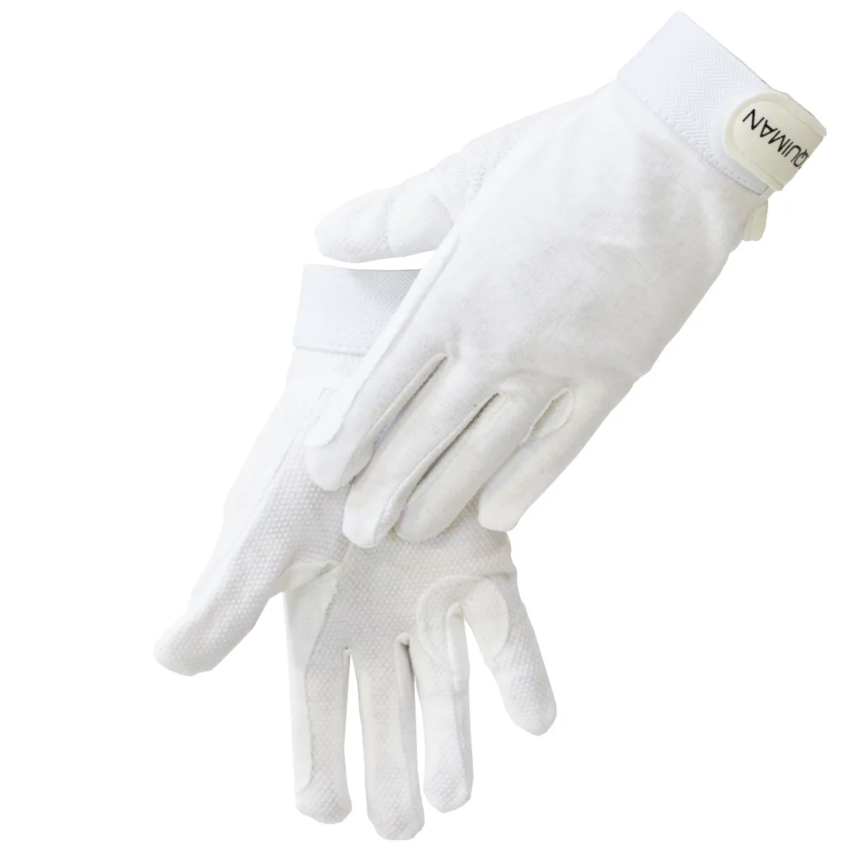 Перчатки хлопковые для верховой езды (Белые)