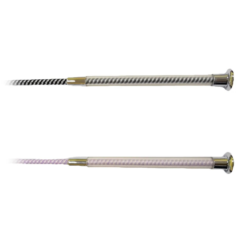 Хлыст выездковый "EQUIMAN" двухцветный с пластиковой ручкой