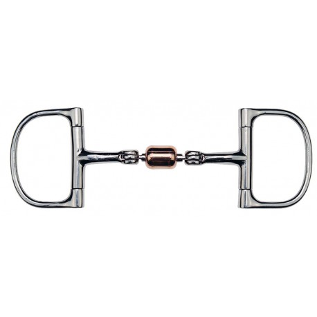 Трензель Dкольца медный ролик