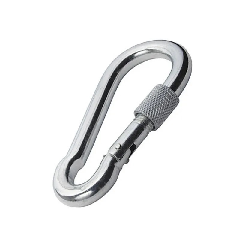 Карабин альпинистский с фиксатором