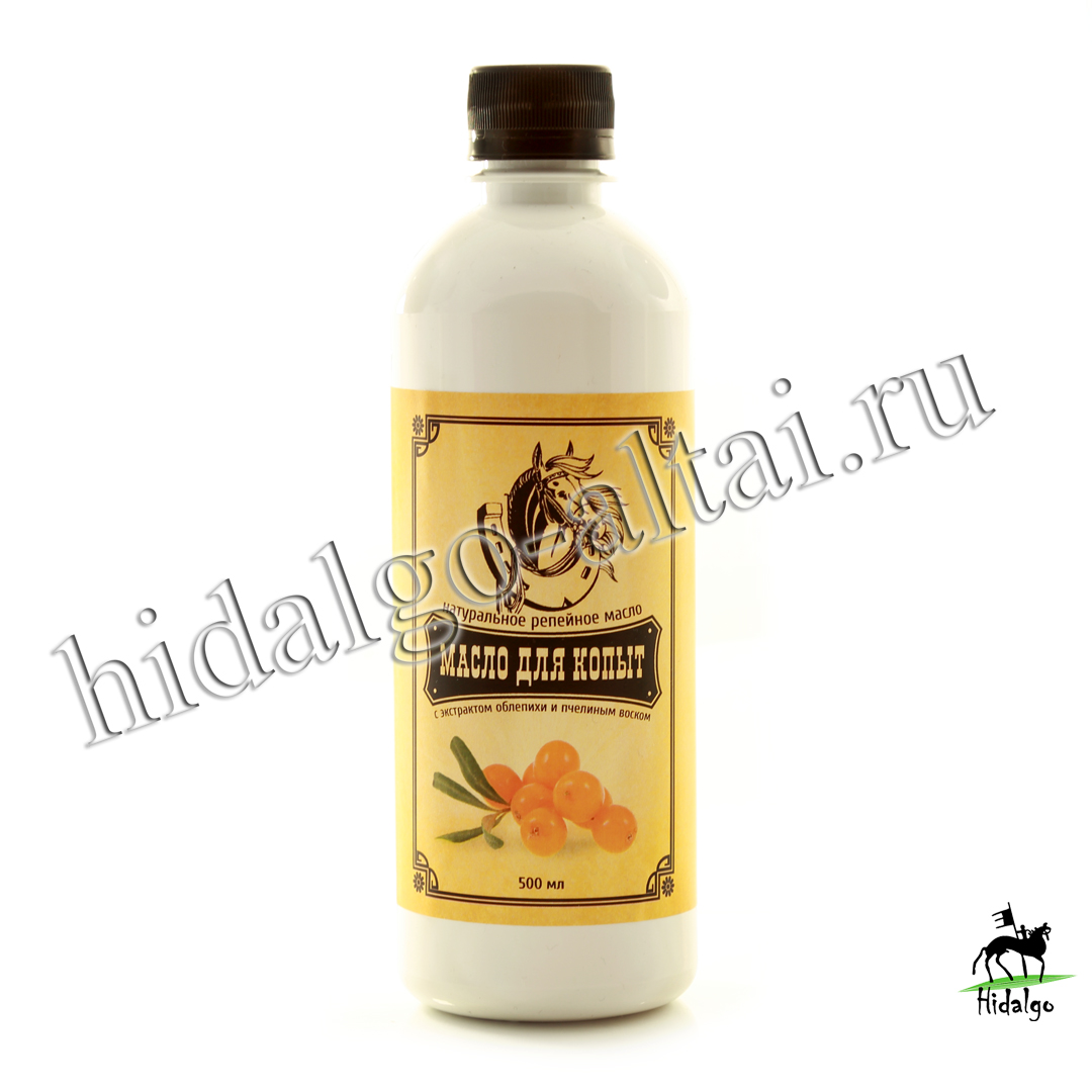 Масло копытное, 500 мл., с облепихой