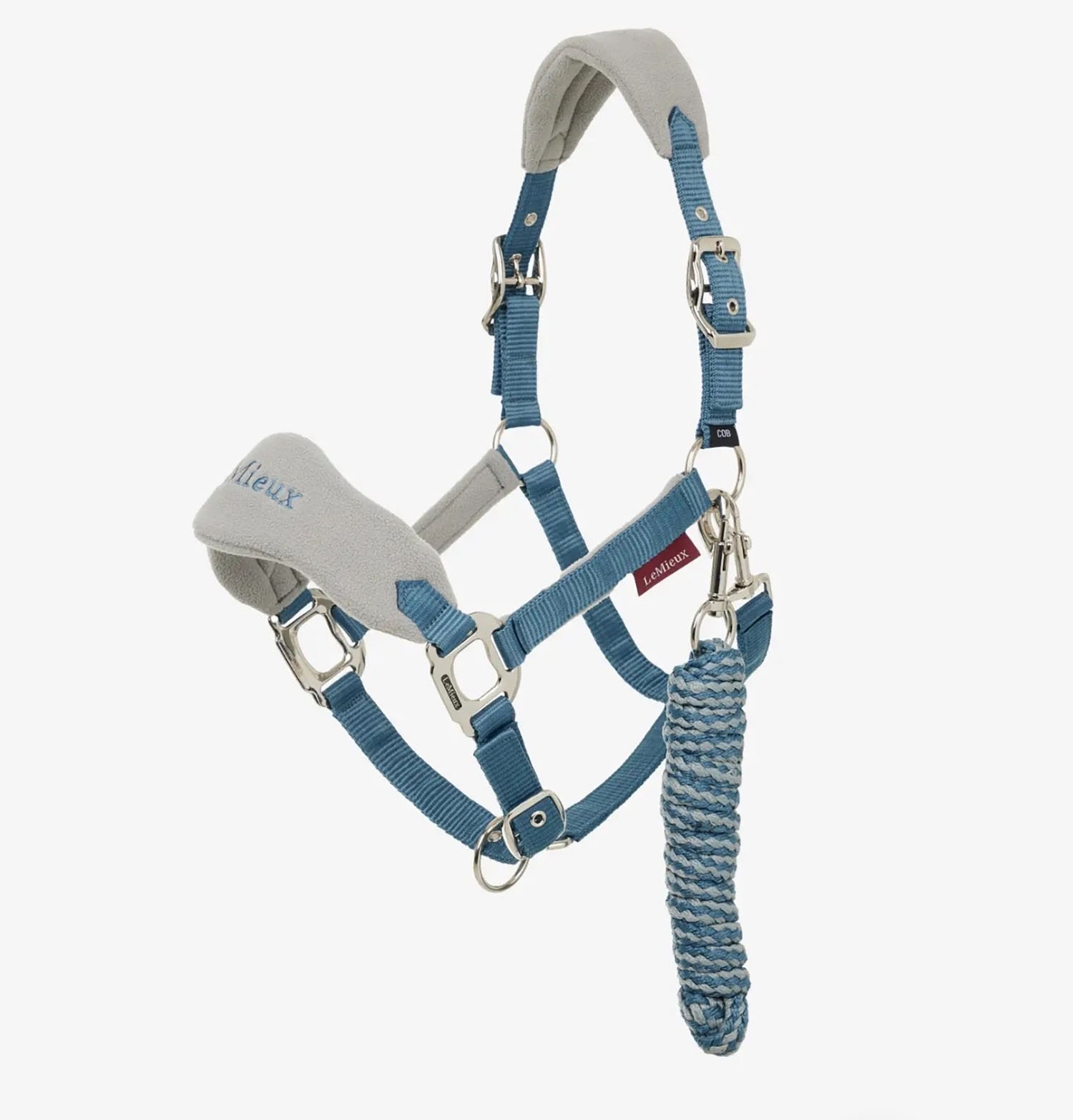 Недоуздок "LeMieux" с флисовой подложкой + чомбур