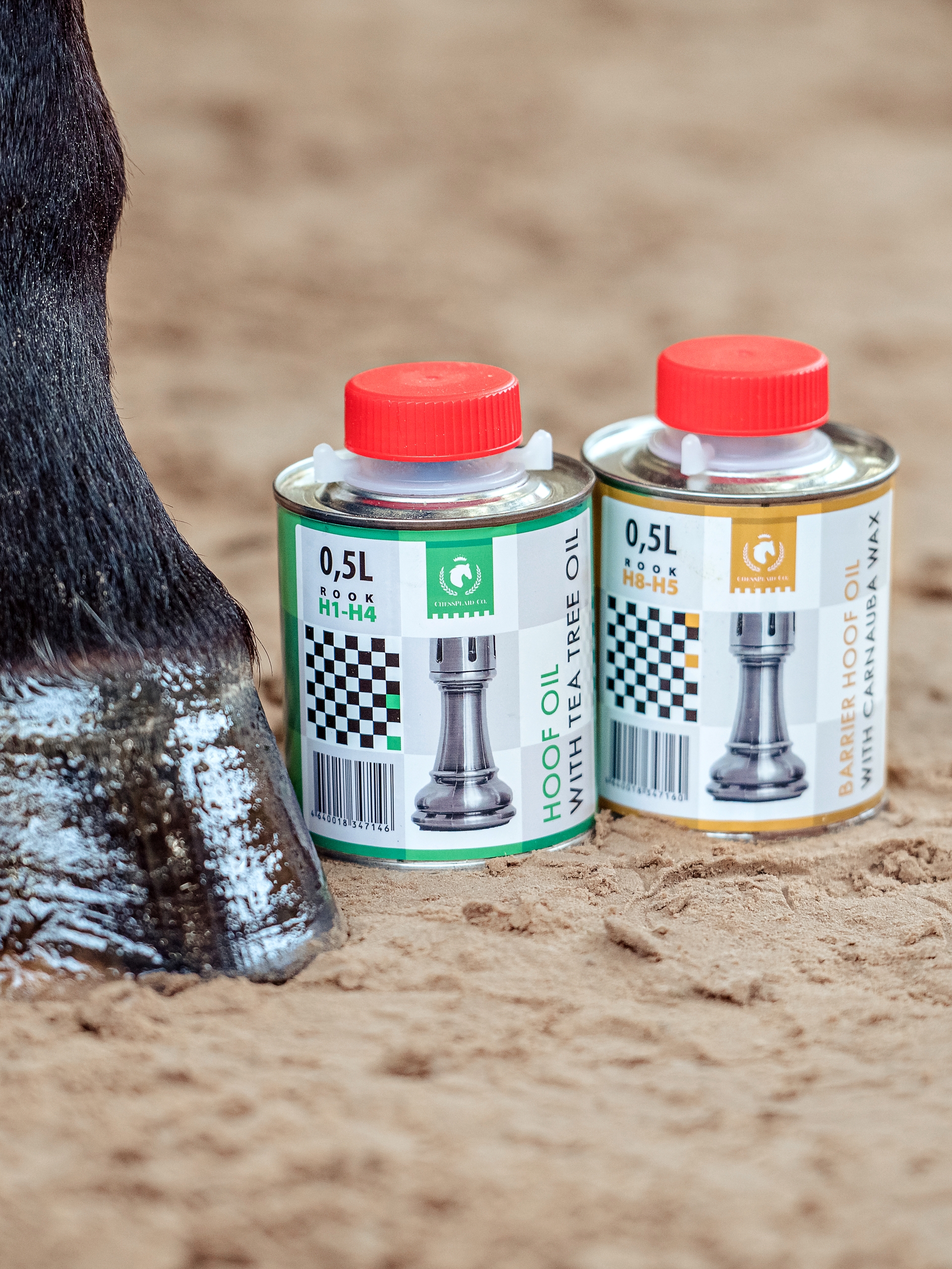 Барьерное масло для копыт "ChessPlaid"