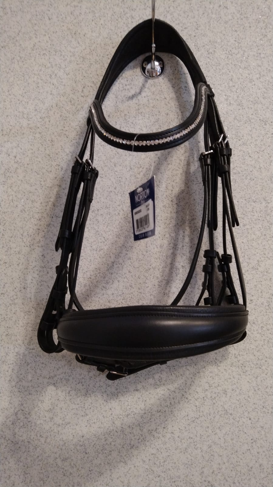 Оголовье мундштучное "NORTON" (Чёрный, COB)