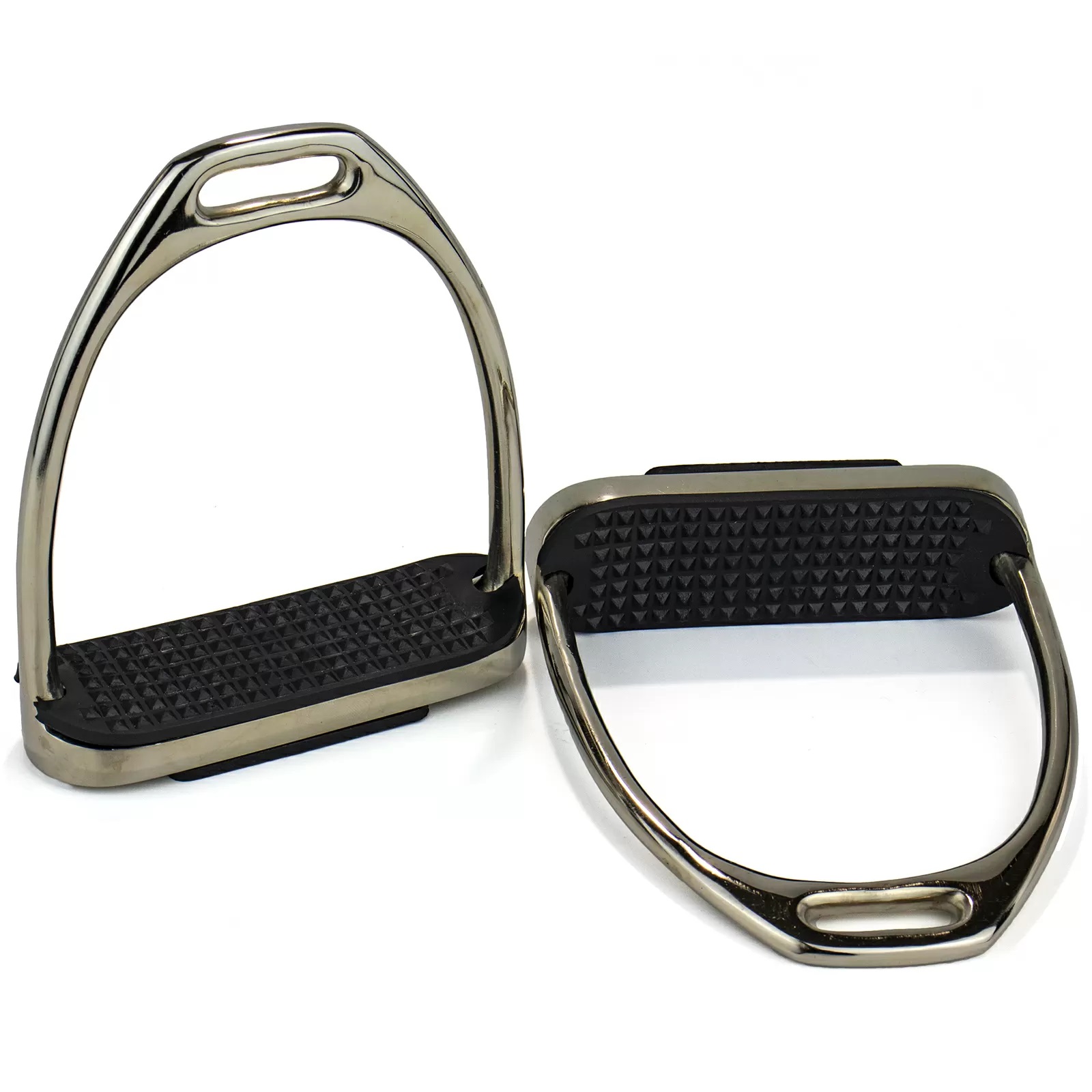 Стремена с резинками, нержавеющая сталь