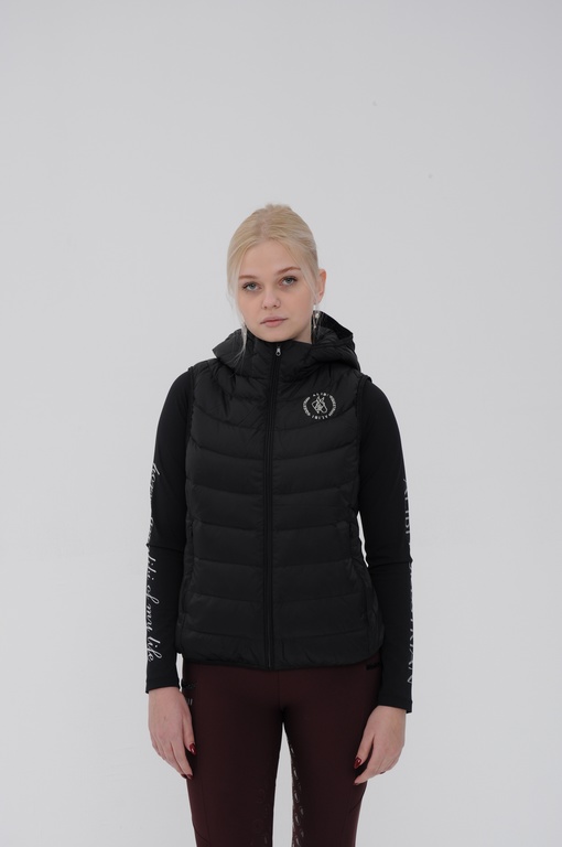 Жилетка для конного спорта ALIBI, женская, утеплённая