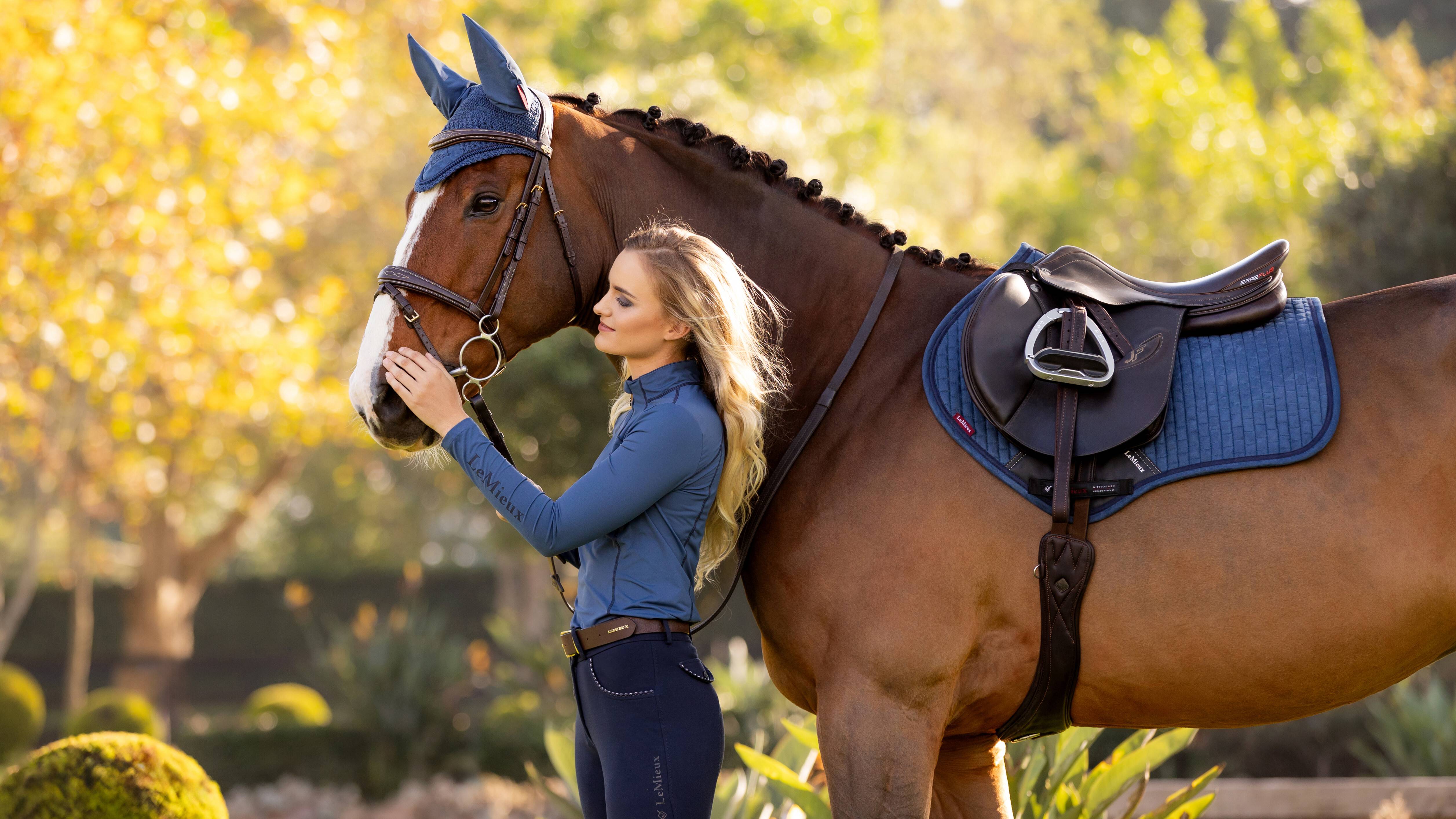 Вальтрап конкурный + ушки (Atlantic Bleu)