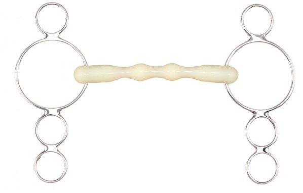 Трензель олимпийский пластиковый, прямое грызло