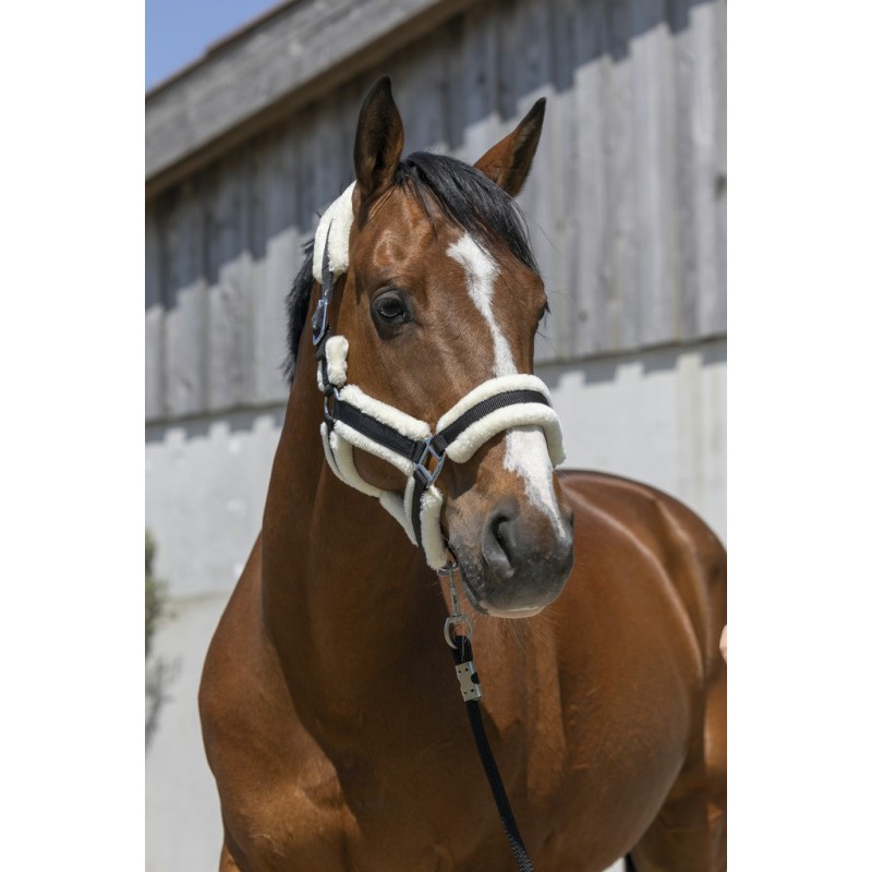 Недоуздок с мехом Ekkia