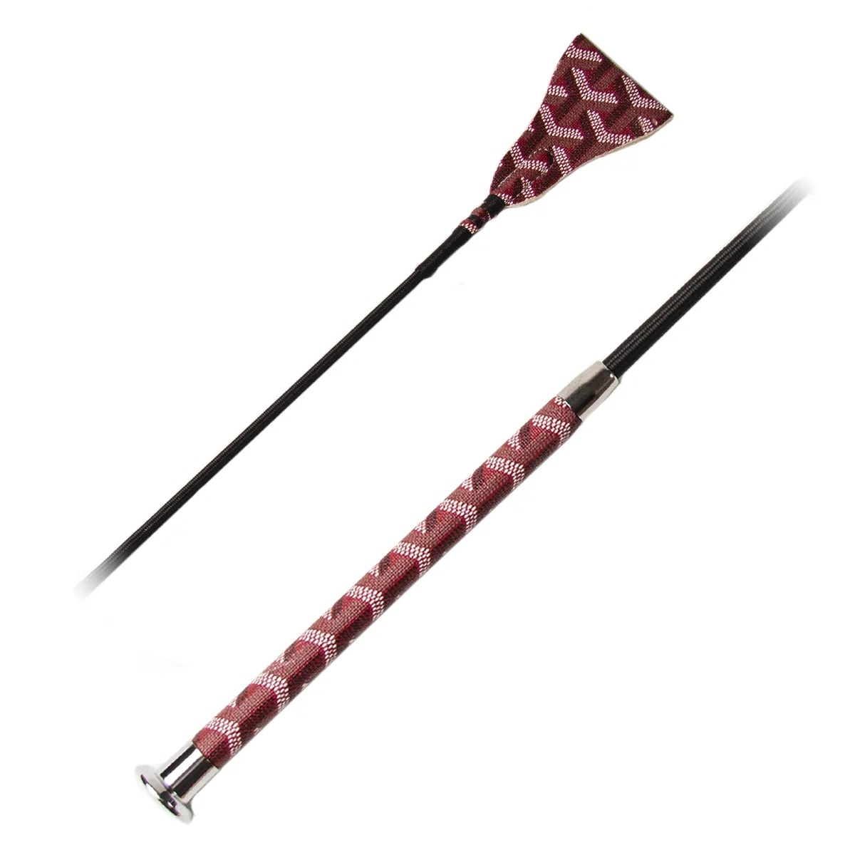 Хлыст конкурный "EQUIMAN" с цветным орнаментом