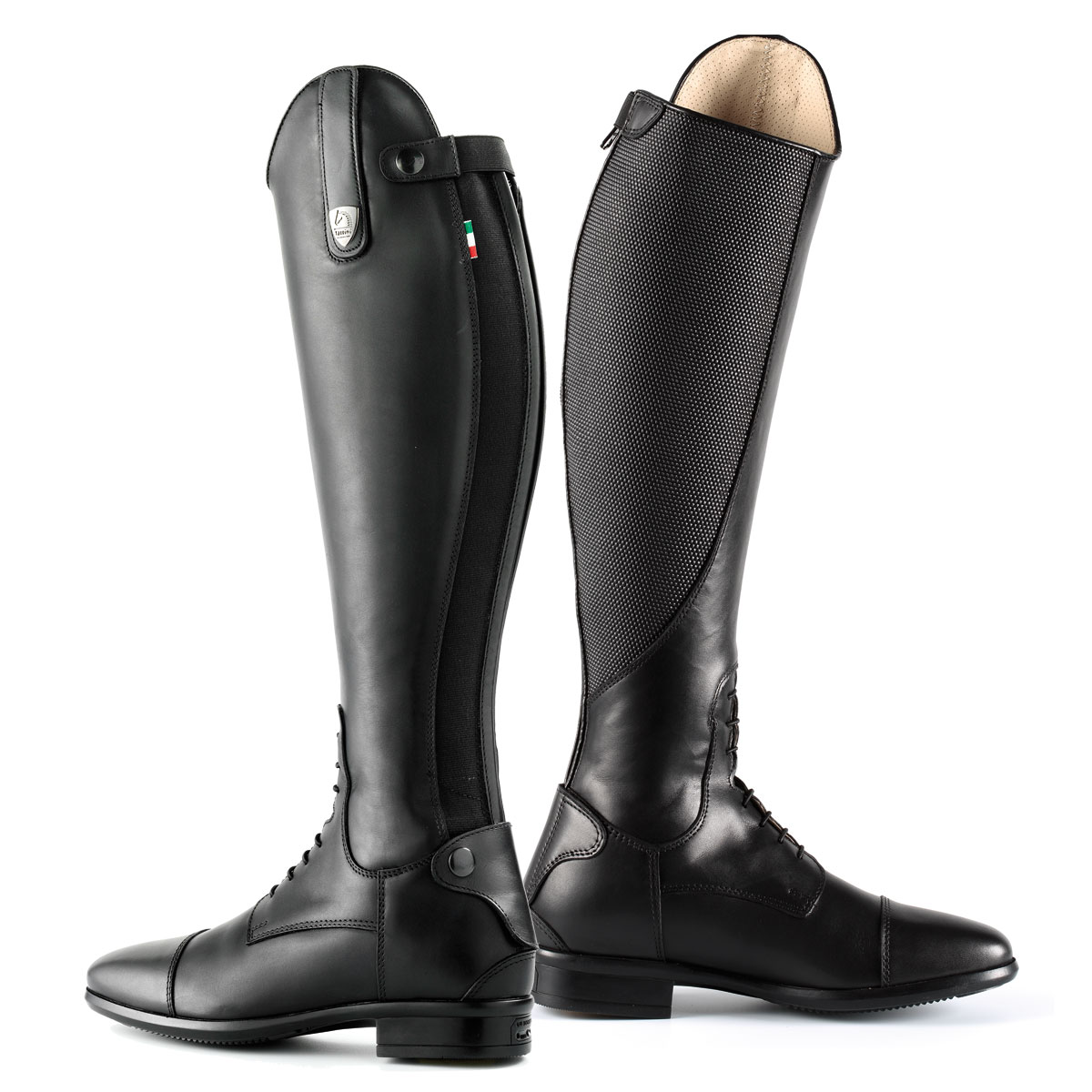 Сапоги кожаные на шнурках Retriever by TATTINI