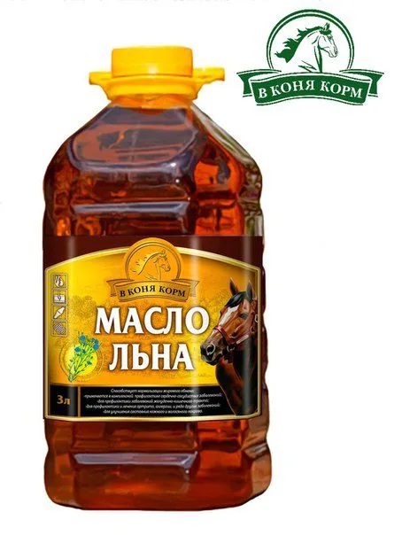 Масло льняное 3л