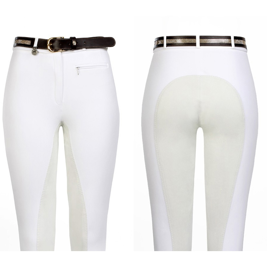 Женские бриджи PIKEUR LUCINDA WEI с полной замшевой леей цвет белый размер 38