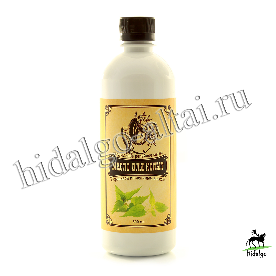 Масло копытное, 500 мл., с крапивой