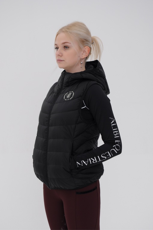 Жилетка для конного спорта ALIBI, женская, утеплённая