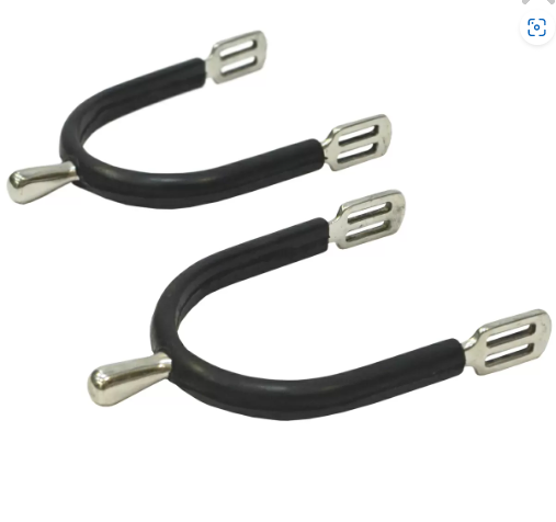 Шпоры капля, покрытые резиной