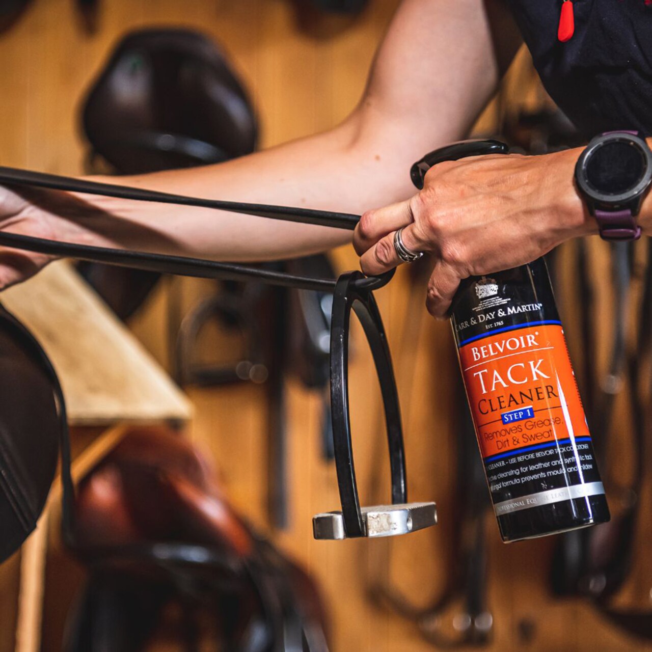 Спрей + кондиционер для амуниции Belvoir Leather Duo (Шаг 1+ Шаг 2) 2 x 500 мл.