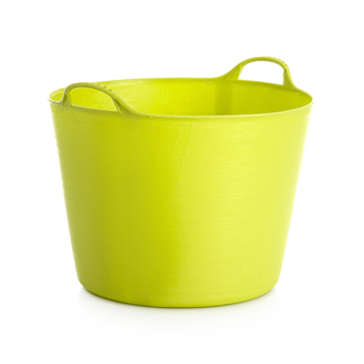 Тазик для лошади "Farmer" с двумя ручкам 24 л, резинопластик