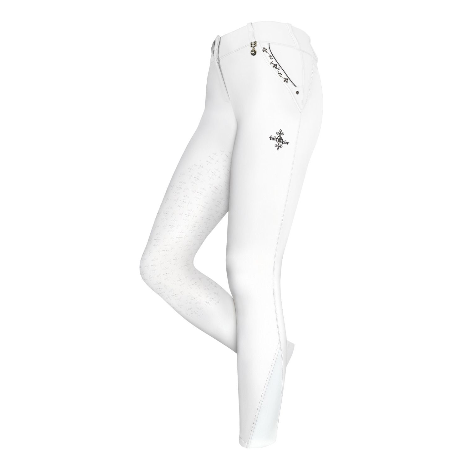 Бриджи для верховой езды "Jasmine FLEUR " с силиконовой леей