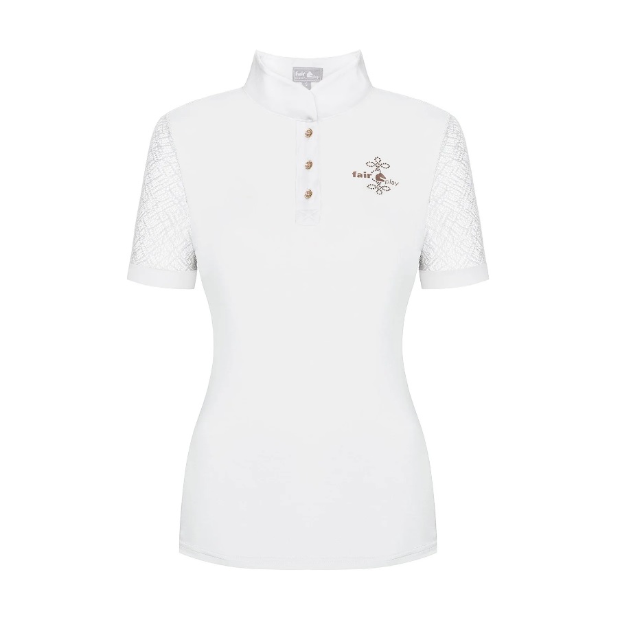 Блузка "CECILE ROSEGOLD" LS (Белый)