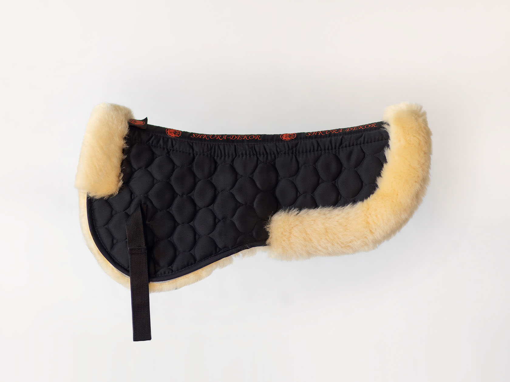 Меховушка под седло, русская овчина