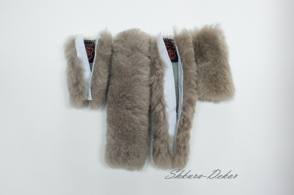Меховушка на уздечку чулком