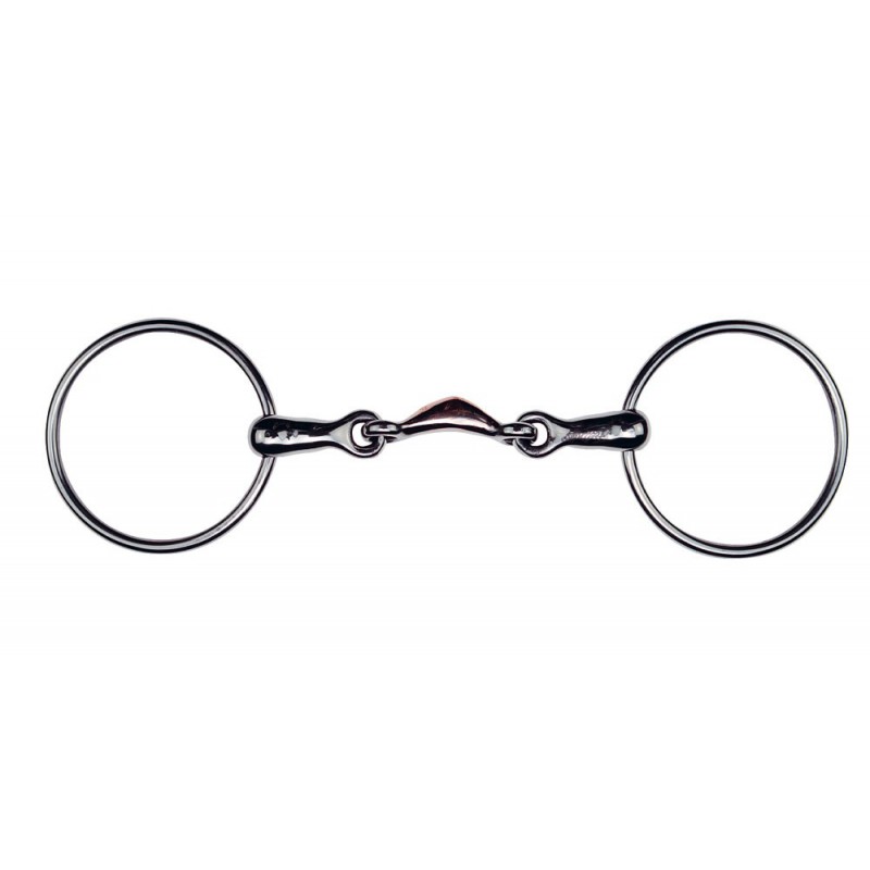 Трензель с медной изогнутой восьмеркой