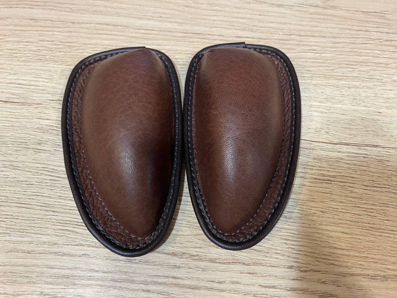 Упоры на липучках для седла Bates saddles для конкурного седла, коричневые, в комплекте 2 шт.