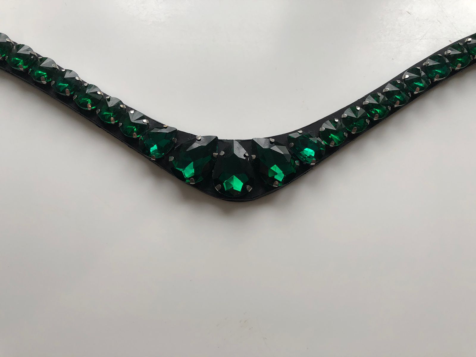 Налобный ремень ( изумруд )