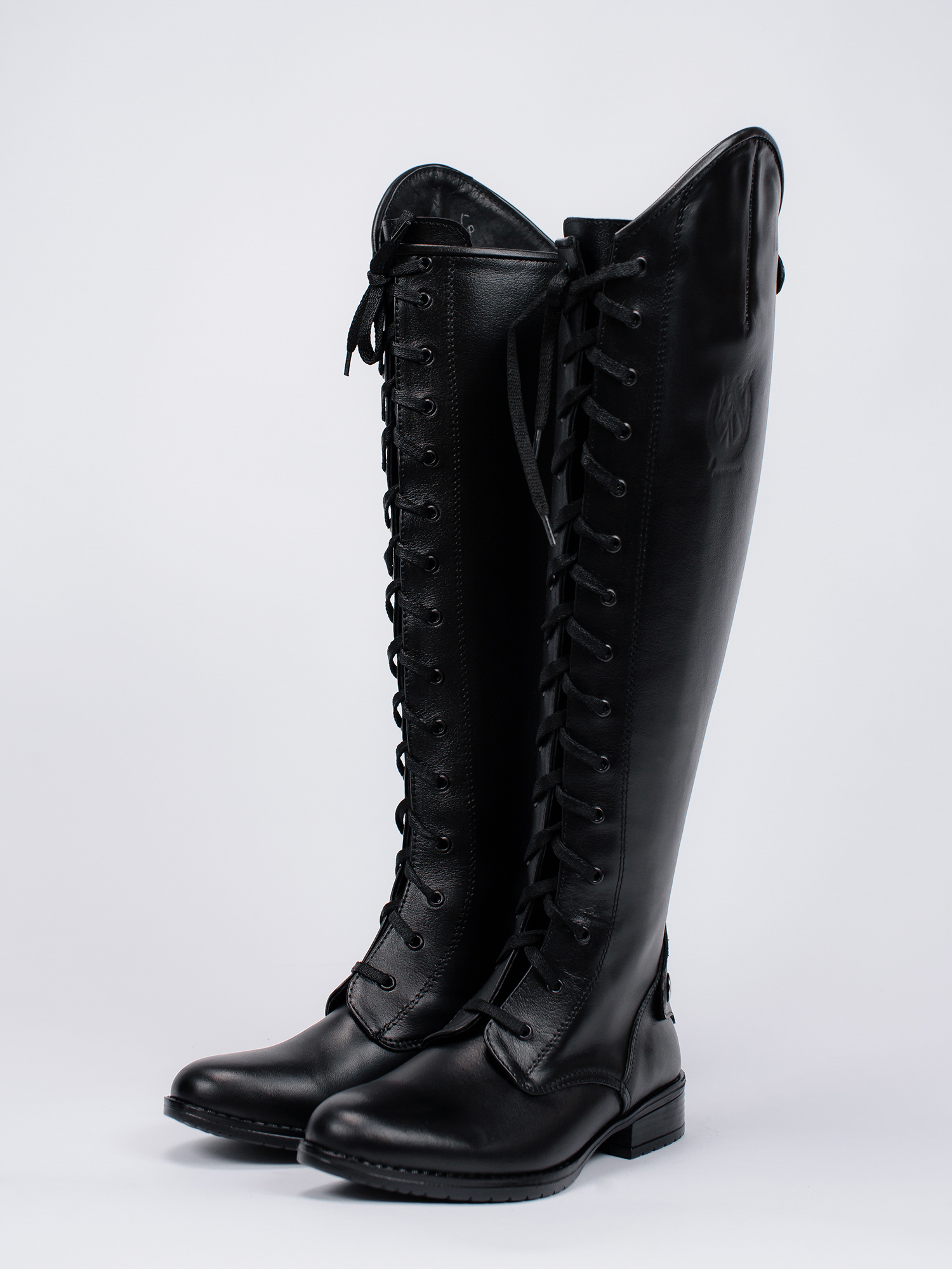 Сапоги Buckle, со шнуровкой по всей длине