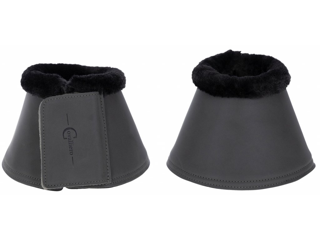 Кобуры (колокольчики) для защиты копыт, с иск. мехом, Covalliero