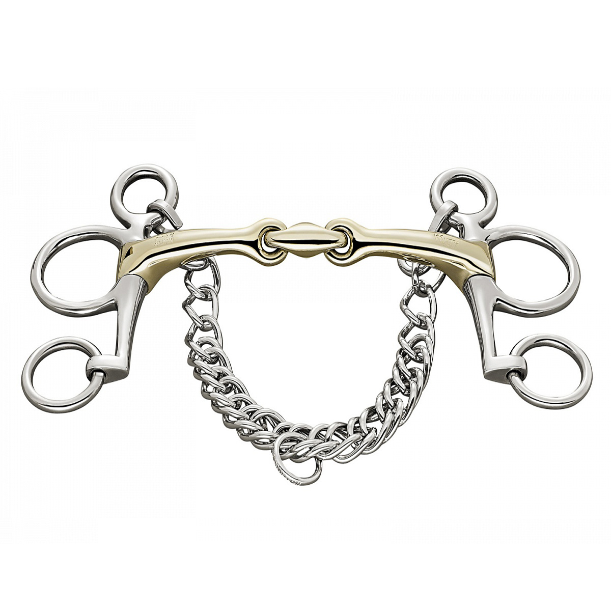 Пелям с восьмеркой и медным грызлом